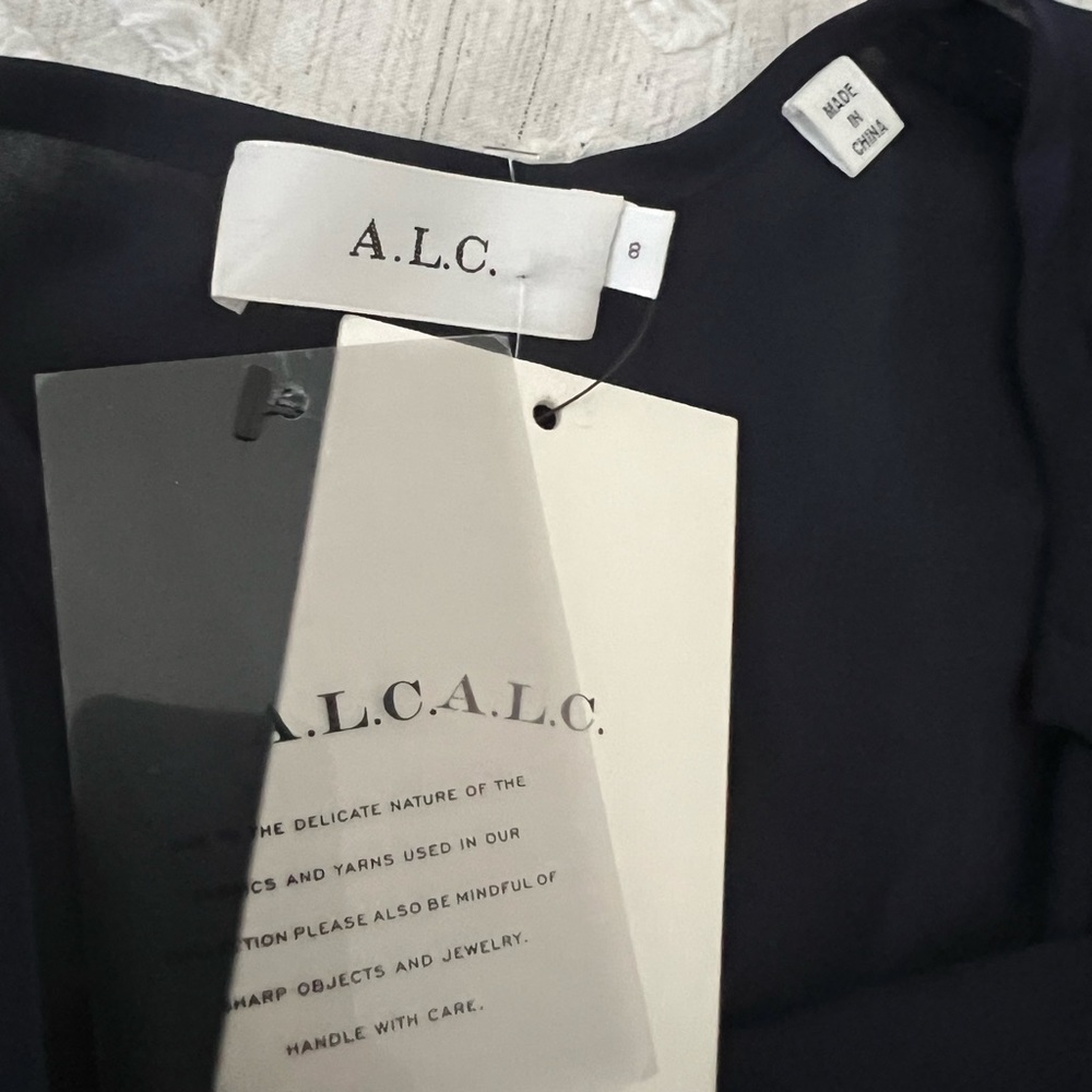 A.L.C Silk Mini Dress - Picture 8 of 8
